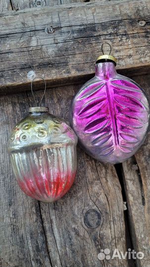 Елочные игрушки гиганты СССР