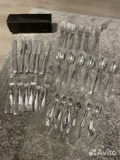 Вилочки десертные Zepter Каприз новые и ложки