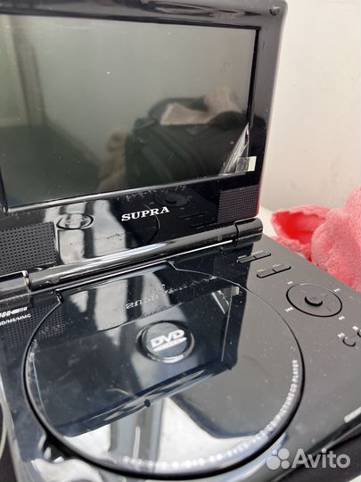 Портативный dvd проигрыватель supra