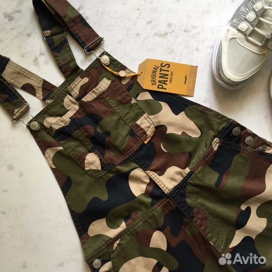 Новый комбинезон камуфляжный S