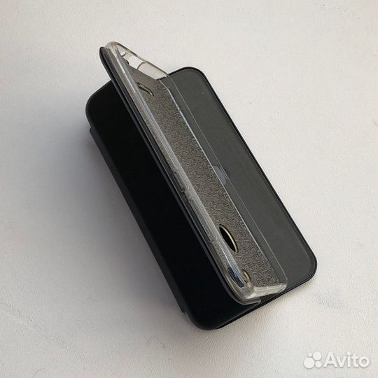 Кожаный чехол-книжка на Honor 8 Lite