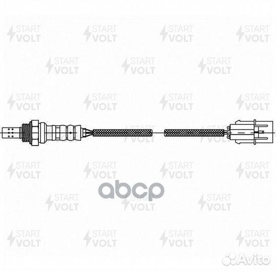 Датчик кисл. для а/м Chevrolet Spark (05) 1.0i