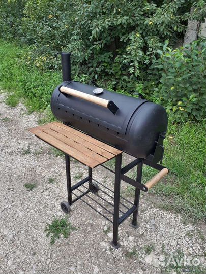 Мангал с печью под казан