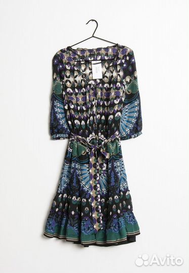 Платье из 100% шелка