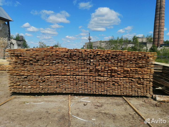 Доска обрезная 2 сорт хвоя