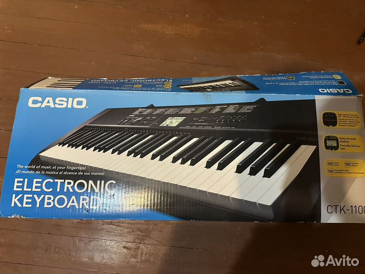 Синтезатор casio ctk1100