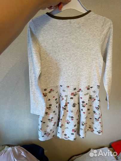 Комплект платье+жакет на 116 см Petit Bateau