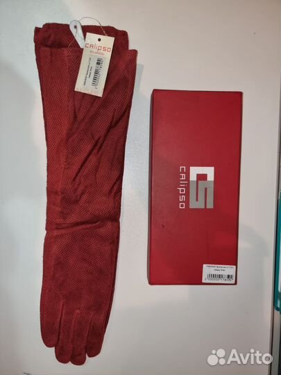 Перчатки женские замшевые