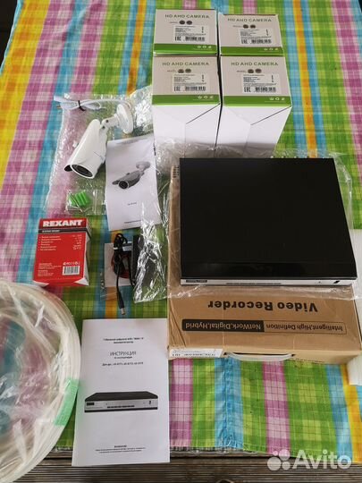 Комплект видеонаблюдения уличный