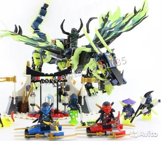 Конструктор ninja 659 деталей арт.10400