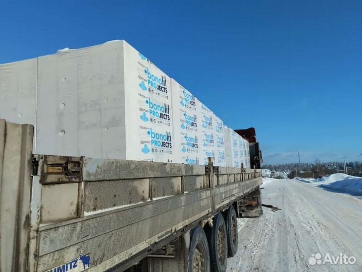 Газобетонные блоки 150 250 600