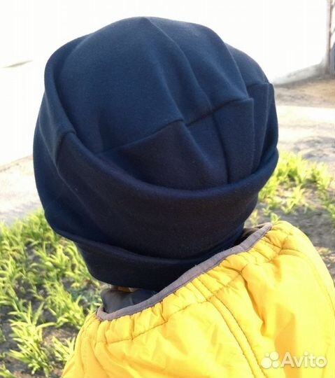 Трикотажные шапки на осень р. 48-54