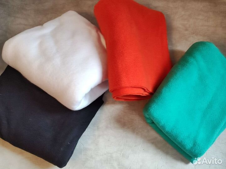 Отрезы флисовый ткани