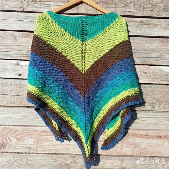 Шаль платок бактус ручная работа