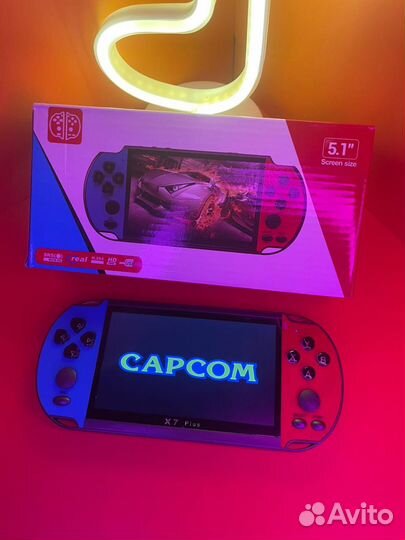 Портативная игровая приставка X7 plus