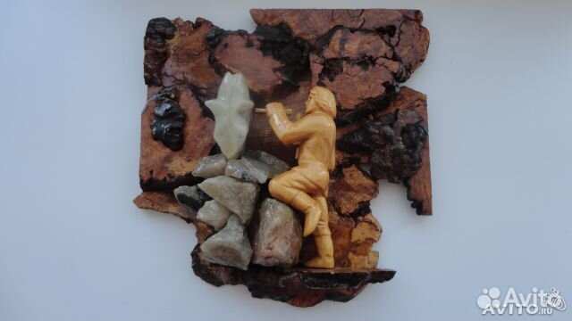 Композиция из дерева, ручная работа