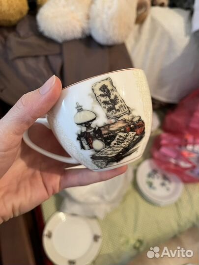 Сервиз из костяного фарфора