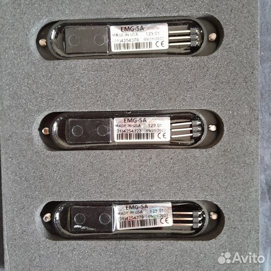 EMG SA+SA+SA set stratocaster + 5 pos strat switch