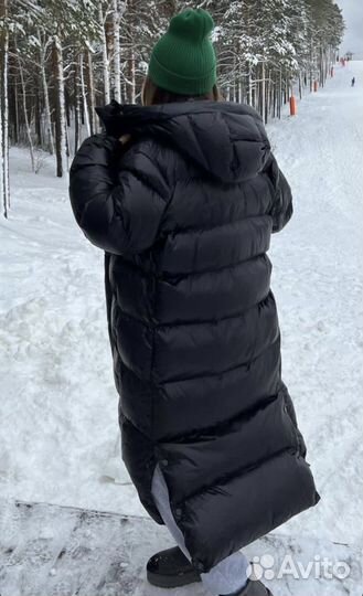 Пуховик женский оверсайз