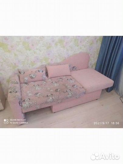 Детская кровать диван с мягкими бортиками