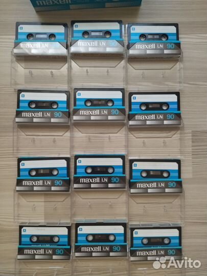 Аудиокассеты Maxell ln90 DVD