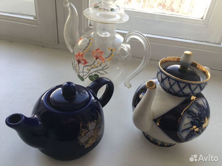 Заварные чайники- СССР и Англия