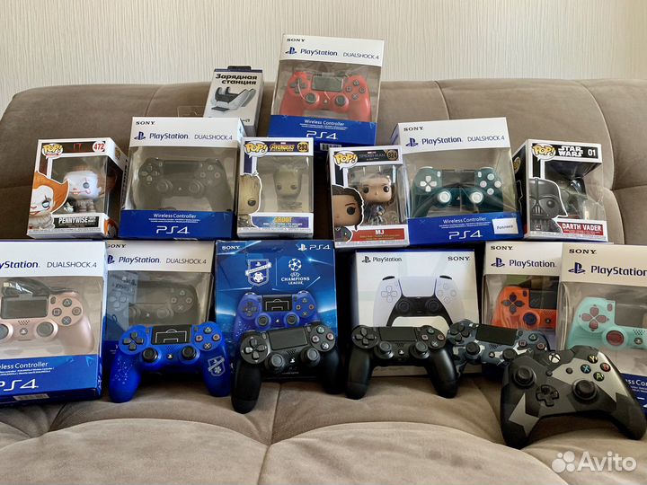 Геймпады PS4, PS5, PS3, Switch, Xbox