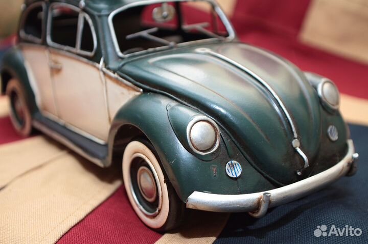 Модель автомобиля Beatle ручная работа металл