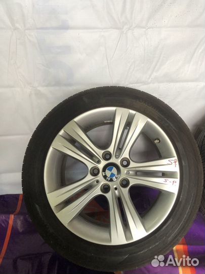 Колеса bmw f30 413 стиль R17 Yokohama Advan dB V55