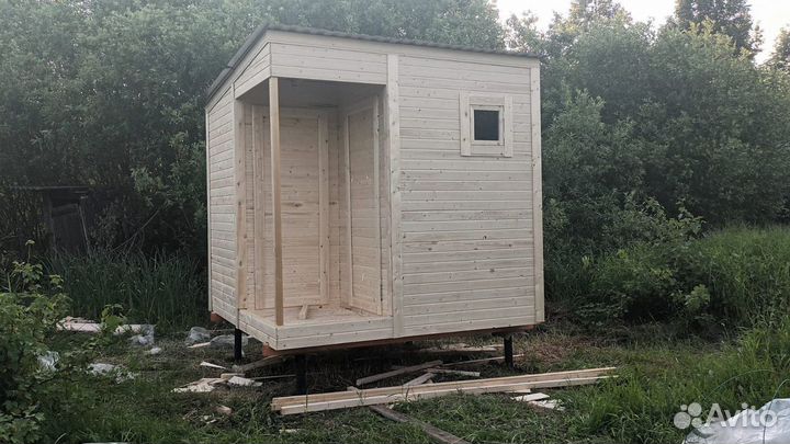 Бытовка и хозблок с утеплением и отделкой