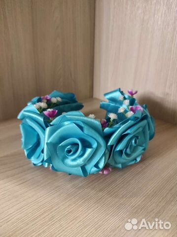 Ободок для волос ручной работы