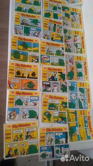 Вкладыши BigBabaloo и фантики одним лотом