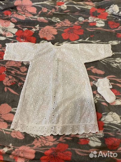 Крестильное платье для девочки