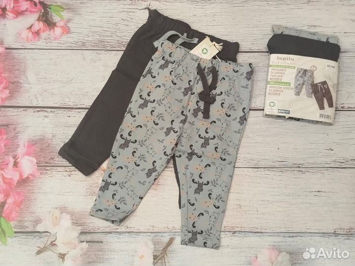 Комплект штанишек 62/68 Lupillu