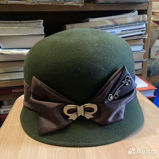 Шляпа котелок женская Cardinal Кардинал