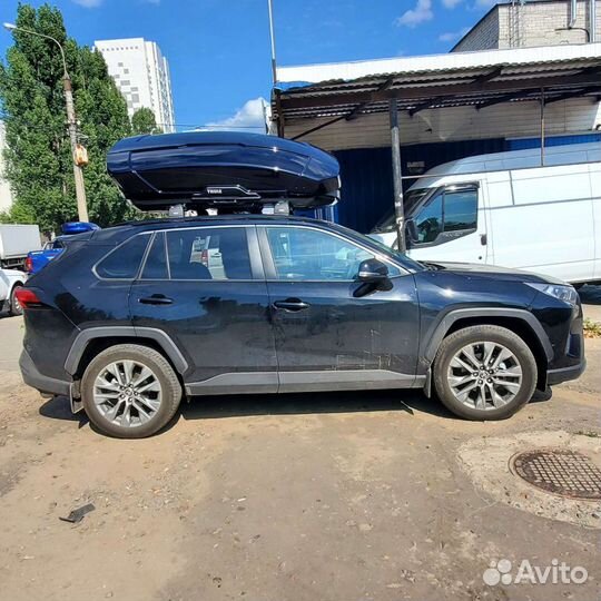 Бокс на крышу для Rav 4 2019