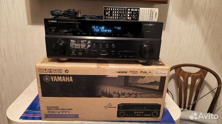 Yamaha RX-V771 7.2 Usb dlna hdmi ARC 160Вт кан