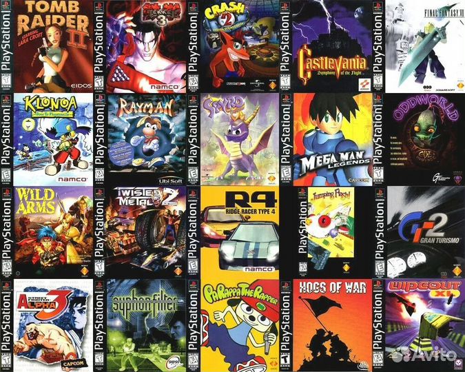 Запись игр для ps1