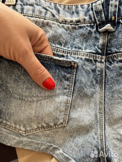 Шорты джинсовые Pull&Bear, р.42