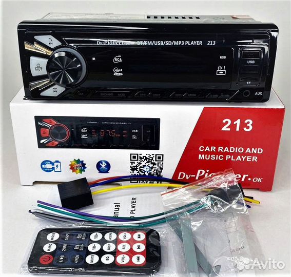 Автомагнитола с bluetooth новая гарантия