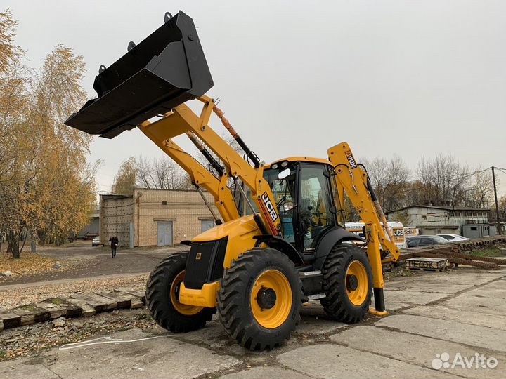 Экскаватор погрузчик трактор JCB 4 CX аренда