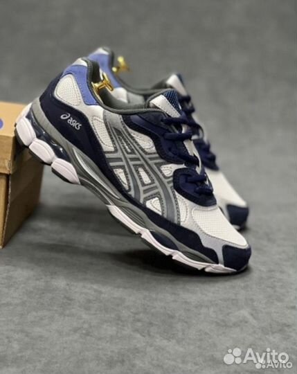 Кроссовки asics gel NYC blue