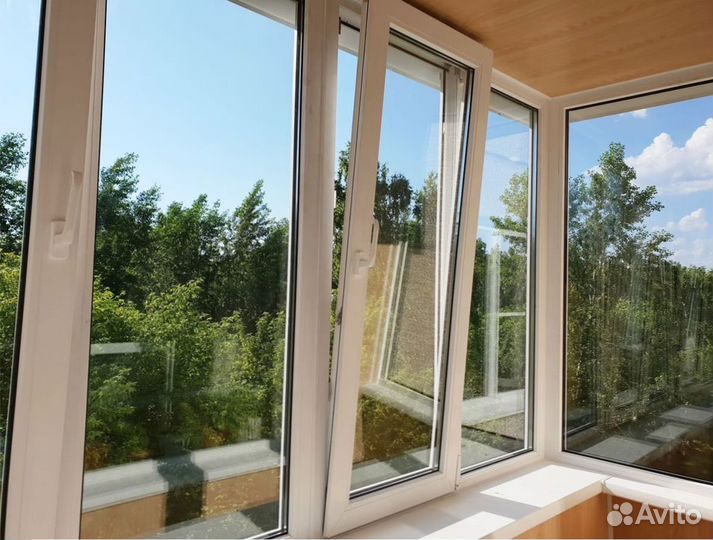 Остекление и отделка балконов