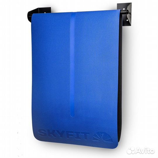 Коврик для пилатес skyfit PRO, синий