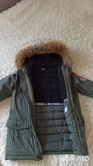 Куртка зимняя на мальчика рост 152