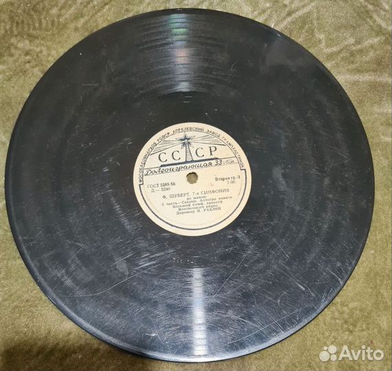 Виниловые пластинки СССР