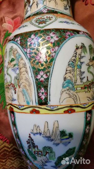 Ваза Китай,винтаж,60-е годы Ваза лфз СССР