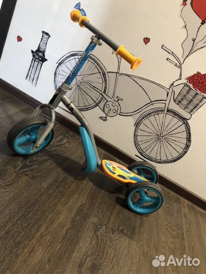 Самокат беговел 2 в 1