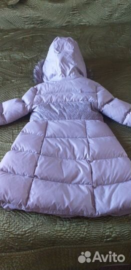 Пуховик для девочки 128