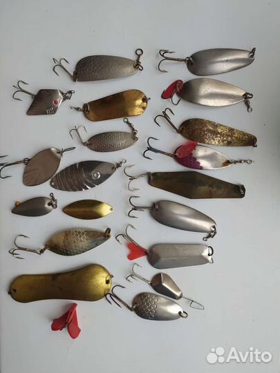 Набор блесен СССР 20 шт